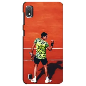 Чехлы с принтом Спортивная тематика для Samsung Galaxy A10 2019 (A105F) (Алькарас Теннисист)