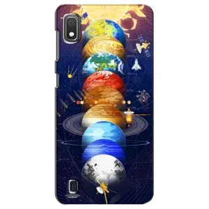 Чохол (ТПУ) з планетами на Samsung Galaxy A10 2019 (A105F) (Арт планети)