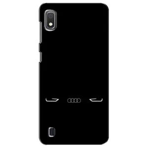 Силиконовый бампер с картинкой машины на Samsung Galaxy A10 2019 (A105F) (Силует Audi)