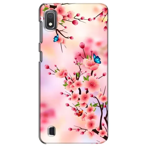 Чехол с рисунком «Бабочки на сакуре» для Samsung Galaxy A10 2019 (A105F) Чехол с рисунком «Бабочки на сакуре» для Samsung Galaxy A10 2019 (A105F)
