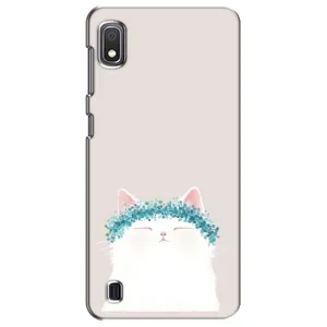 Чехол на тематику: Коты для Samsung Galaxy A10 2019 (A105F) (Белый котик)