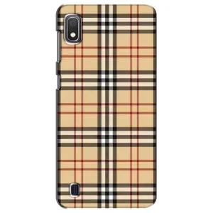 Чехол с Брендами одежды на Самсунг Галакси А10 2019 (Burberry стиль)