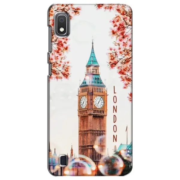 Чехол с рисунком «Часы Лондон» для Samsung Galaxy A10 2019 (A105F) Чехол с рисунком «Часы Лондон» для Samsung Galaxy A10 2019 (A105F)