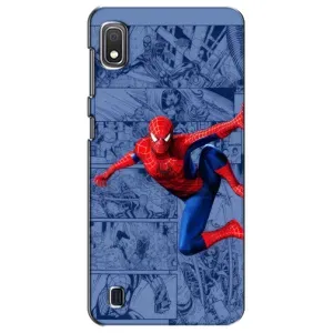 Силиконовый Чехол для Samsung Galaxy A10 2019 (A105F) (Человек Паук)