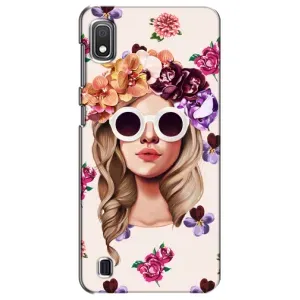 Чехол с картинкой Модные Девчонки Samsung Galaxy A10 2019 (A105F) (Девушка в очках)