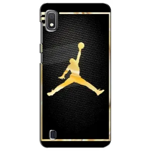 Силиконовый Чехол Nike Air Jordan на Самсунг Галакси А10 2019 (Джордан 23)