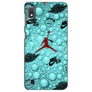 Силиконовый Чехол Nike Air Jordan на Самсунг Галакси А10 2019 (Джордан Найк)