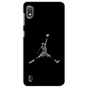 Силиконовый Чехол Nike Air Jordan на Самсунг Галакси А10 2019 (Джордан)