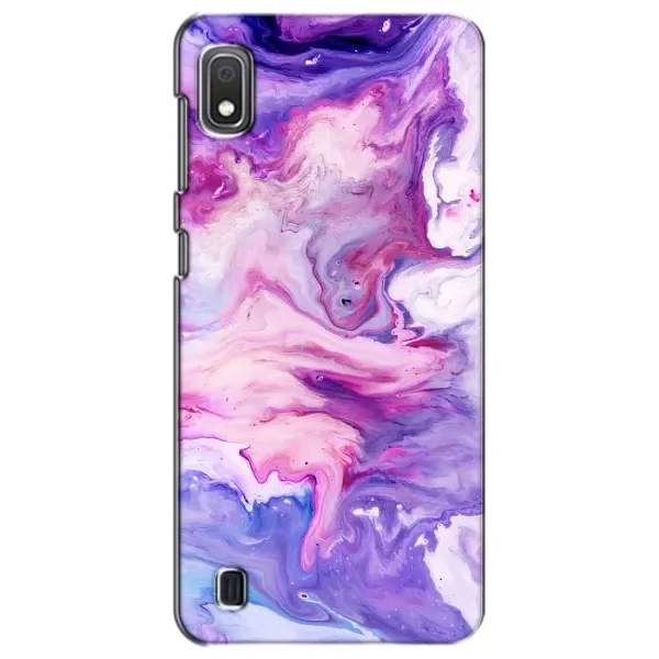 Чехол с рисунком «Фиолетовый мрамор» для Samsung Galaxy A10 2019 (A105F)