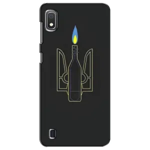 Чехол с картинкой (Патриотический ГЕРБ) на Samsung Galaxy A10 2019 (A105F) (Герб - Молотова)