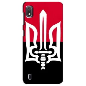 Чохли УПА (Червоно-Чорний) на Samsung Galaxy A10 2019 (A105F) (Герб України)