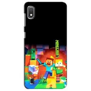 Чохли для Samsung Galaxy A10 2019 (A105F) (Персонажі МайнКрафт) (Герой Майнкрафт)