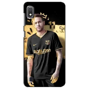 Силиконовый Чехол Samsung Galaxy A10 2019 (A105F) (Gold Neymar)