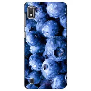 Чехол с изображением вкусной еды для Samsung Galaxy A10 2019 (A105F) (Голубика)
