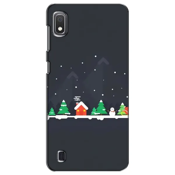 Чехол с рисунком «Город зимний» для Samsung Galaxy A10 2019 (A105F) Чехол с рисунком «Город зимний» для Samsung Galaxy A10 2019 (A105F)