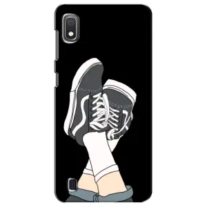 Чехол с Прикольным принтом на Samsung Galaxy A10 2019 (A105F) (Кеды)