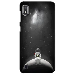 Силіконовый Чохол з принтом "Космонавти" на Samsung Galaxy A10 2019 (A105F) (Космонавт романтик)