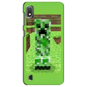 Чохли для Samsung Galaxy A10 2019 (A105F) (Персонажі МайнКрафт) (Кріпер 2)