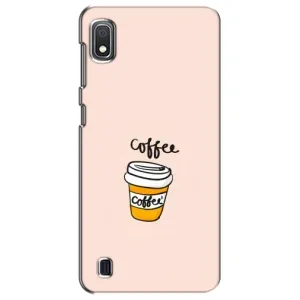 Чехол с изображением вкусной еды для Samsung Galaxy A10 2019 (A105F) (Кружка кофе)