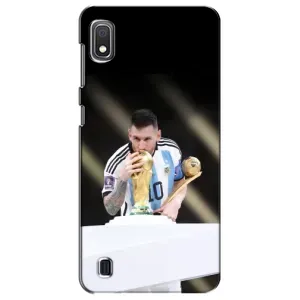 Чехлы Лео Месси Аргентина для Samsung Galaxy A10 2019 (A105F) (Кубок Мира)
