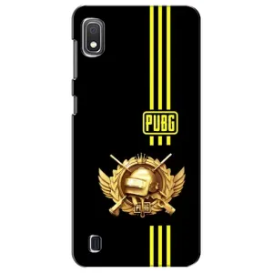 Чехол (TPU) с картинкой "Лого Пабг" на Самсунг Галакси А10 2019 (Лого PUPG)