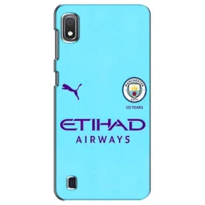 Силиконовые Чехлы принт Футбол на Samsung Galaxy A10 2019 (A105F) (Man City)