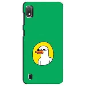 Бампер с принтом Мемы для Samsung Galaxy A10 2019 (A105F) (Мем Утка)