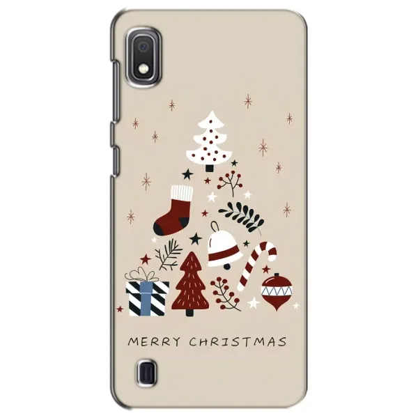 Чехол с рисунком «Merry Christmas» для Samsung Galaxy A10 2019 (A105F) Чехол с рисунком «Merry Christmas» для Samsung Galaxy A10 2019 (A105F)