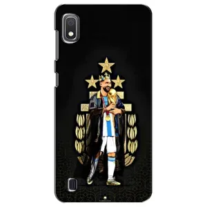 Чехлы Лео Месси Аргентина для Samsung Galaxy A10 2019 (A105F) (Месси король)