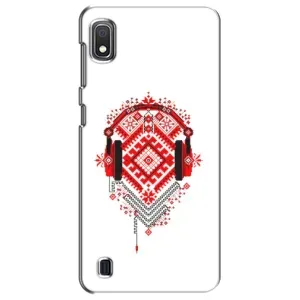 Силіконовый Чохол на Samsung Galaxy A10 2019 (A105F) з картинкой Вишиванки (Модна вишиванка)
