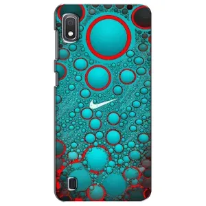 Силиконовый Чехол на Samsung Galaxy A10 2019 (A105F) с картинкой Nike (Найк зеленый)