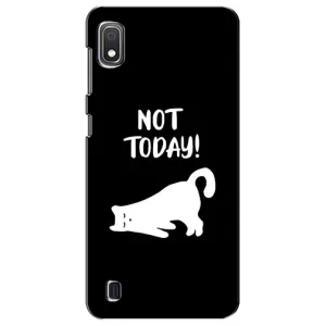 Бампер с изображением Котиков для Самсунг Галакси А10 2019 (Not Today)