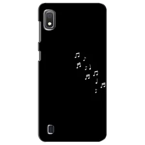 Чохол з картинками на чорному фоні для Samsung Galaxy A10 2019 (A105F) (Ноти)