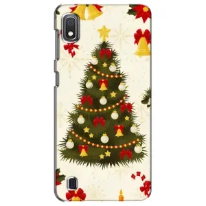 Чехол Новогодняя Елка на Samsung Galaxy A10 2019 (A105F) (Новогодний принт)