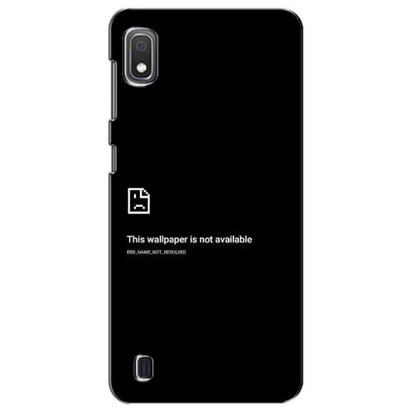Чехол с рисунком «Ошибка» для Samsung Galaxy A10 2019 (A105F) Чехол с рисунком «Ошибка» для Samsung Galaxy A10 2019 (A105F)
