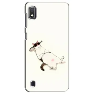 Чехол на тематику: Коты для Samsung Galaxy A10 2019 (A105F) (Отдых)
