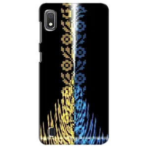 Силіконовый Чохол на Samsung Galaxy A10 2019 (A105F) (Патріотична вишиванка)