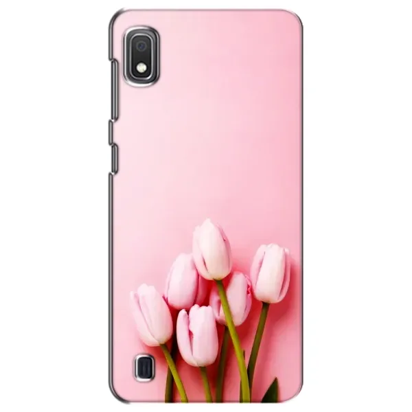 Чехол с рисунком «Розовые тюльпаны» для Samsung Galaxy A10 2019 (A105F) Чехол с рисунком «Розовые тюльпаны» для Samsung Galaxy A10 2019 (A105F)