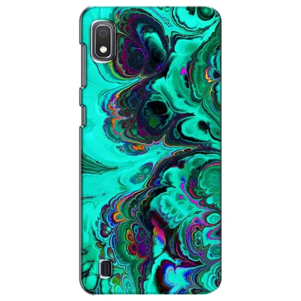Чехол с рисунком «Салатный мрамор» для Samsung Galaxy A10 2019 (A105F)