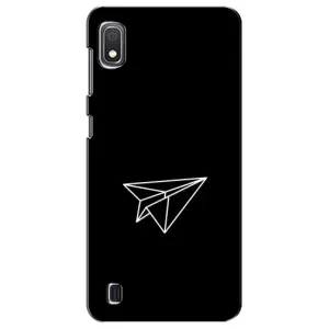 Чохол з картинками на чорному фоні для Samsung Galaxy A10 2019 (A105F) (Літак)