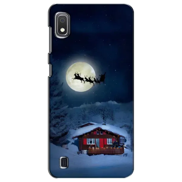 Чехол с рисунком «Санта» для Samsung Galaxy A10 2019 (A105F) Чехол с рисунком «Санта» для Samsung Galaxy A10 2019 (A105F)