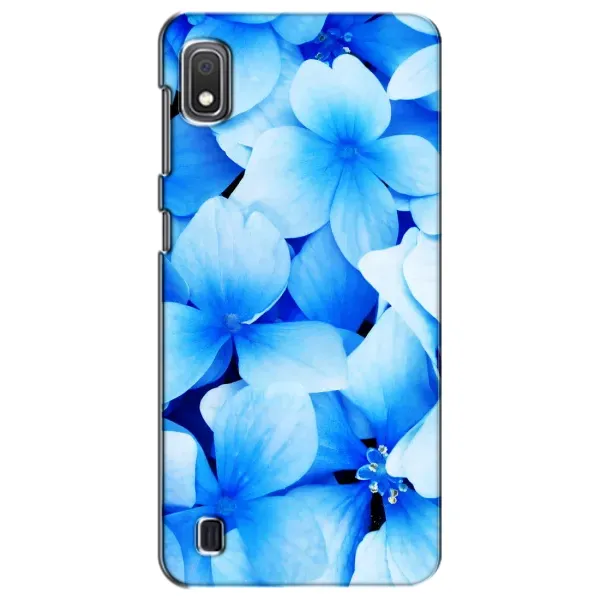 Чехол с рисунком «Синие цветы» для Samsung Galaxy A10 2019 (A105F) Чехол с рисунком «Синие цветы» для Samsung Galaxy A10 2019 (A105F)