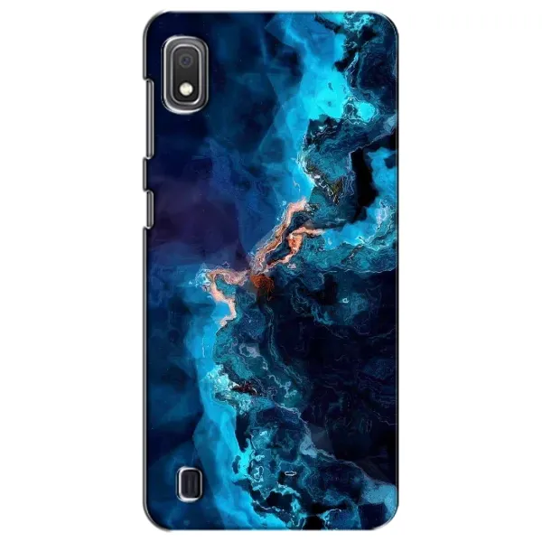 Чехол с рисунком «Синий мрамор» для Samsung Galaxy A10 2019 (A105F)