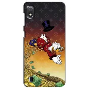 Силиконовый чехол для Samsung Galaxy A10 2019 (A105F) (Скрудж Луи Виттон)