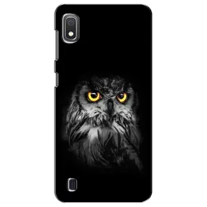 Чехлы с принтом СОВЫ для Samsung Galaxy A10 2019 (A105F) (Сова на чёрном)