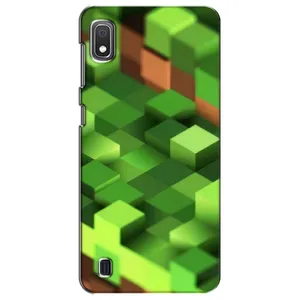 Чохли для Samsung Galaxy A10 2019 (A105F) (Персонажі МайнКрафт) (Текстура)