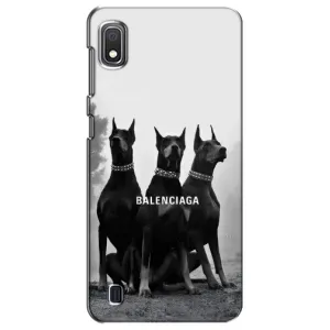 Чехол ДОБЕРМАН для Samsung Galaxy A10 2019 (A105F) (Три добермана)