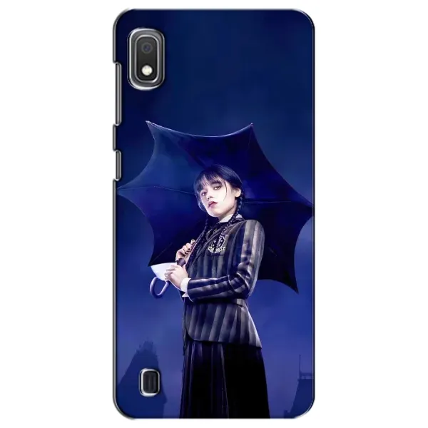Чехол с рисунком «Уэнсдей с зонтом» для Samsung Galaxy A10 2019 (A105F) Чехол с рисунком «Уэнсдей с зонтом» для Samsung Galaxy A10 2019 (A105F)