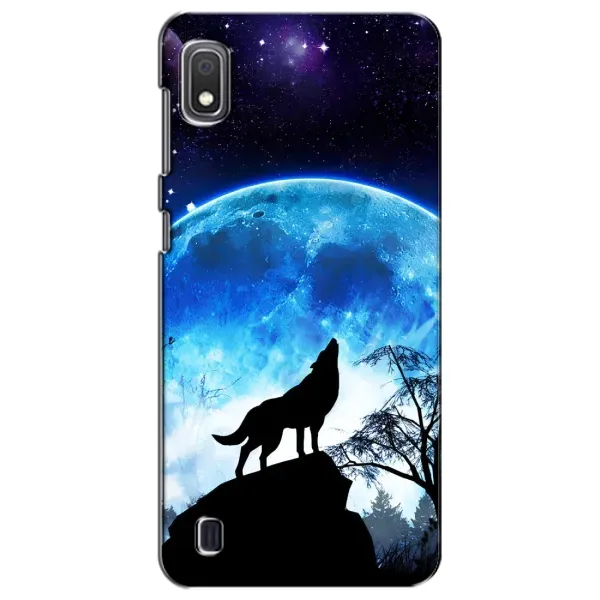 Чехол с рисунком «Воет на луну» для Samsung Galaxy A10 2019 (A105F) Чехол с рисунком «Воет на луну» для Samsung Galaxy A10 2019 (A105F)