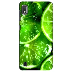 Чехол с изображением вкусной еды для Samsung Galaxy A10 2019 (A105F) (Яркий ЛАЙМ)
